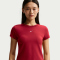 NIKE Sportswear Chill Knit Mod-Cropped T-Shirt Damen 613 - team crimson/white XS