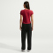 NIKE Sportswear Chill Knit Mod-Cropped T-Shirt Damen 613 - team crimson/white XL