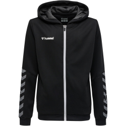 hummel Authentic Kinder Polyester Kapuzenjacke black/white 116
