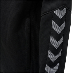 hummel Authentic Kinder Polyester Kapuzenjacke black/white 116