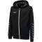 hummel Authentic Kinder Polyester Kapuzenjacke black/white 116