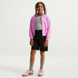 NIKE Sportswear Jersey Kapuzenjacke Mädchen 504 - lt magenta/white S (128-137 cm)