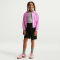NIKE Sportswear Jersey Kapuzenjacke Mädchen 504 - lt magenta/white S (128-137 cm)