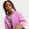 NIKE Sportswear Jersey Kapuzenjacke Mädchen 504 - lt magenta/white S (128-137 cm)