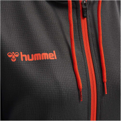 hummel Authentic Polyester Kapuzenjacke Damen asphalt XL