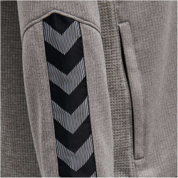 hummel Authentic Polyester Kapuzenjacke Damen grey melange S