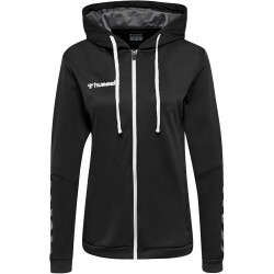 hummel Authentic Polyester Kapuzenjacke Damen black/white XS