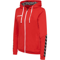 hummel Authentic Polyester Kapuzenjacke Damen true red S