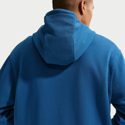 NIKE Club French Terry Hoodie Herren 476 - court blue/court blue/white XL