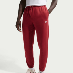 NIKE Club Fleece Jogginghose Herren 613 - team crimson/team crimson/white 3XL