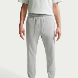 NIKE Club French Terry Jogginghose Herren 077 - lt smoke grey/lt smoke grey/white S