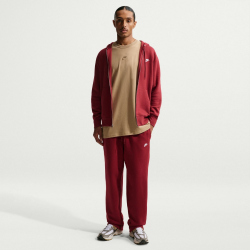 NIKE Club Fleece Jogginghose Herren 613 - team crimson/team crimson/white XS