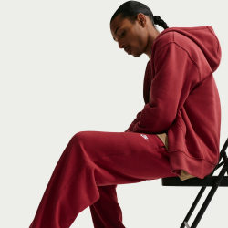 NIKE Club Fleece Jogginghose Herren 613 - team crimson/team crimson/white XL