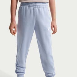 NIKE Club Fleece French Terry Jogginghose Kinder 057 - ghost/white S (128-137 cm)