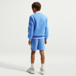 NIKE Sportswear Club Fleece French Terry Shorts Kinder 412 - university blue/white XL (158-170 cm)