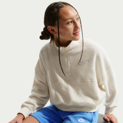 NIKE Sportswear Club Fleece French Terry Shorts Kinder 412 - university blue/white XL (158-170 cm)