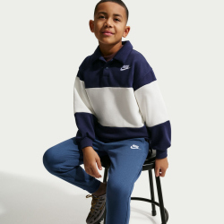 NIKE Sportswear Club Fleece Jogginghose Kinder 461 - mystic navy/white M (137-147 cm)