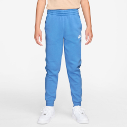 NIKE Sportswear Club Fleece Jogginghose Kinder 414 - university blue/white M (137-147 cm)