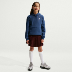 NIKE Sportswear Club Fleece Hoodie Kinder 461 - mystic navy/white L (147-158 cm)
