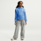 NIKE Sportswear Club Fleece Hoodie Kinder 414 - university blue/white L (147-158 cm)