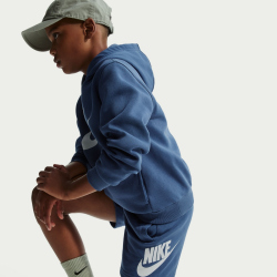 NIKE Sportswear Club French Terry Fleece Shorts Kinder 461 - mystic navy/white XL (158-170 cm)