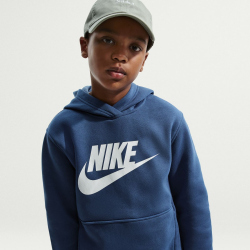 NIKE Sportswear Club Fleece Hoodie Kinder 461 - mystic navy/white XL (158-170 cm)