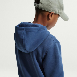 NIKE Sportswear Club Fleece Hoodie Kinder 461 - mystic navy/white XL (158-170 cm)