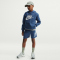 NIKE Sportswear Club Fleece Hoodie Kinder 461 - mystic navy/white XL (158-170 cm)