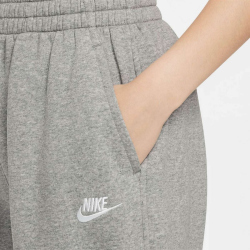 NIKE Sportswear Club Fleece Oversized Jogginghose Kinder 063 - dk grey heather/base grey/white S (128-137 cm)