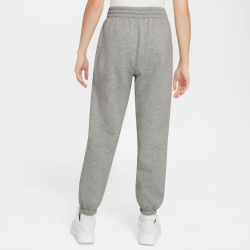 NIKE Sportswear Club Fleece Oversized Jogginghose Kinder 063 - dk grey heather/base grey/white S (128-137 cm)