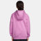 NIKE Sportswear Club Fleece Oversized Kapuzenjacke Kinder 503 - lt magenta/white XL (158-170 cm)