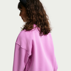 NIKE Sportswear Club Fleece Oversized Sweatshirt Kinder 503 - lt magenta/lt magenta/white L (147-158 cm)