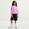 NIKE Sportswear Club Fleece Oversized Sweatshirt Kinder 503 - lt magenta/lt magenta/white XL (158-170 cm)