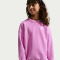 NIKE Sportswear Club Fleece Oversized Sweatshirt Kinder 503 - lt magenta/lt magenta/white XL (158-170 cm)