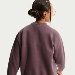 NIKE Sportswear Club Fleece Oversized Sweatshirt Kinder 502 - tattoo/tattoo/white XS (122-128 cm)