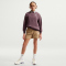 NIKE Sportswear Club Fleece Oversized Sweatshirt Kinder 502 - tattoo/tattoo/white XS (122-128 cm)