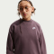 NIKE Sportswear Club Fleece Oversized Sweatshirt Kinder 502 - tattoo/tattoo/white XS (122-128 cm)