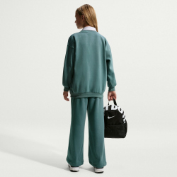 NIKE Sportswear Club Fleece Oversized Sweatshirt Kinder 382 - mineral slate/mineral slate/white S (128-137 cm)