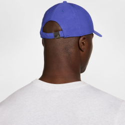 NIKE Club Dri-FIT Cap mit Metalllogo 430 - lapis/metallic silver L/XL