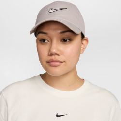 NIKE Club Swoosh Cap 009 - college grey/black M/L