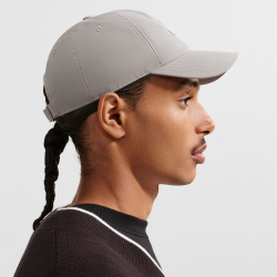 NIKE Club Swoosh Cap 009 - college grey/black M/L