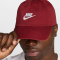 NIKE Club Futura Wash Cap 613 - team crimson/white M/L