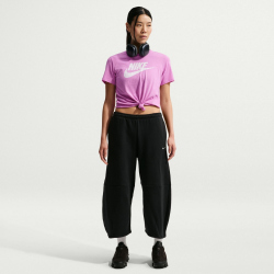 NIKE Sportswear Essentials Logo T-Shirt Damen 503 - lt magenta/white XS