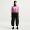 NIKE Sportswear Essentials Logo T-Shirt Damen 503 - lt magenta/white XS