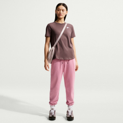 NIKE Sportswear Club Essentials T-Shirt Damen 502 - tattoo/white L