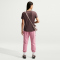 NIKE Sportswear Club Essentials T-Shirt Damen 502 - tattoo/white XL