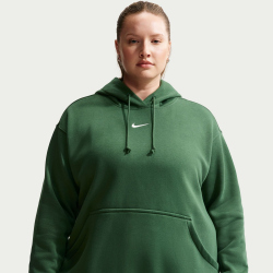 NIKE Sportswear Phoenix Fleece Oversize Hoodie Damen 323 - fir/sail 1X
