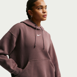 NIKE Sportswear Phoenix Fleece Oversized Hoodie Damen 502 - tattoo/sail XS