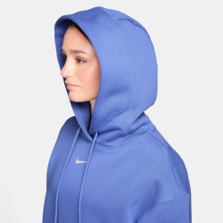 NIKE Sportswear Phoenix Fleece Oversized Hoodie Damen 461 - lt medium blue/sail XS
