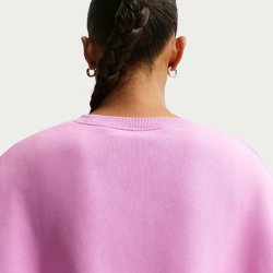 NIKE Sportswear Phoenix Over-Oversized Fleece Sweatshirt Damen 503 - lt magenta/sail S